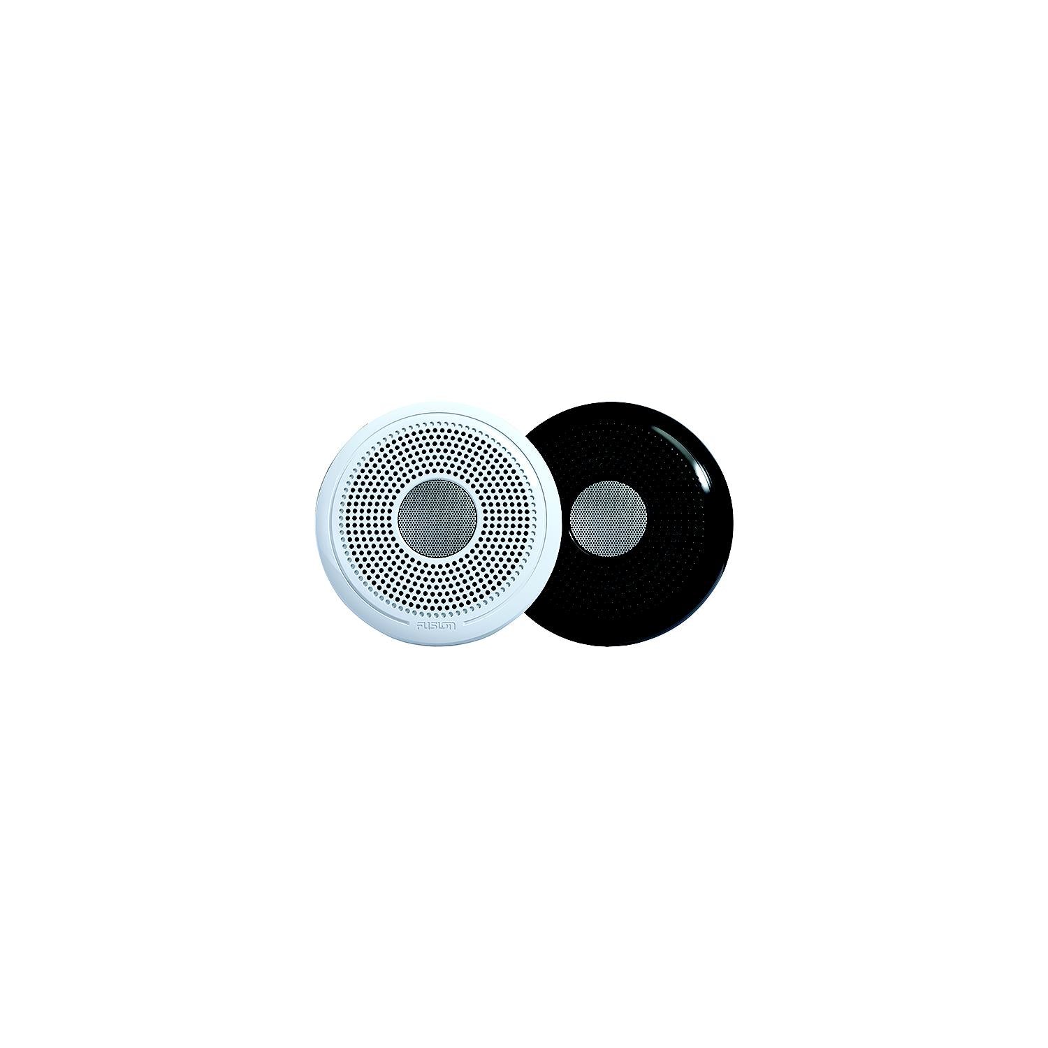Fusion 0100219600 XS-F65CWB Series Marine Speakers, 6.5" Classic White & Black Grills 830-0100219600