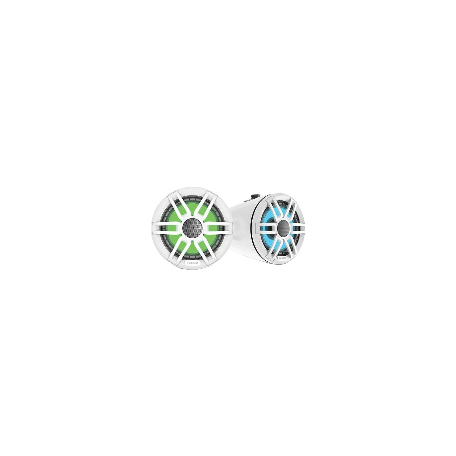 Fusion xxx 6.5" XS Series Wake Tower Speakers, White Pr. 830-0100258300