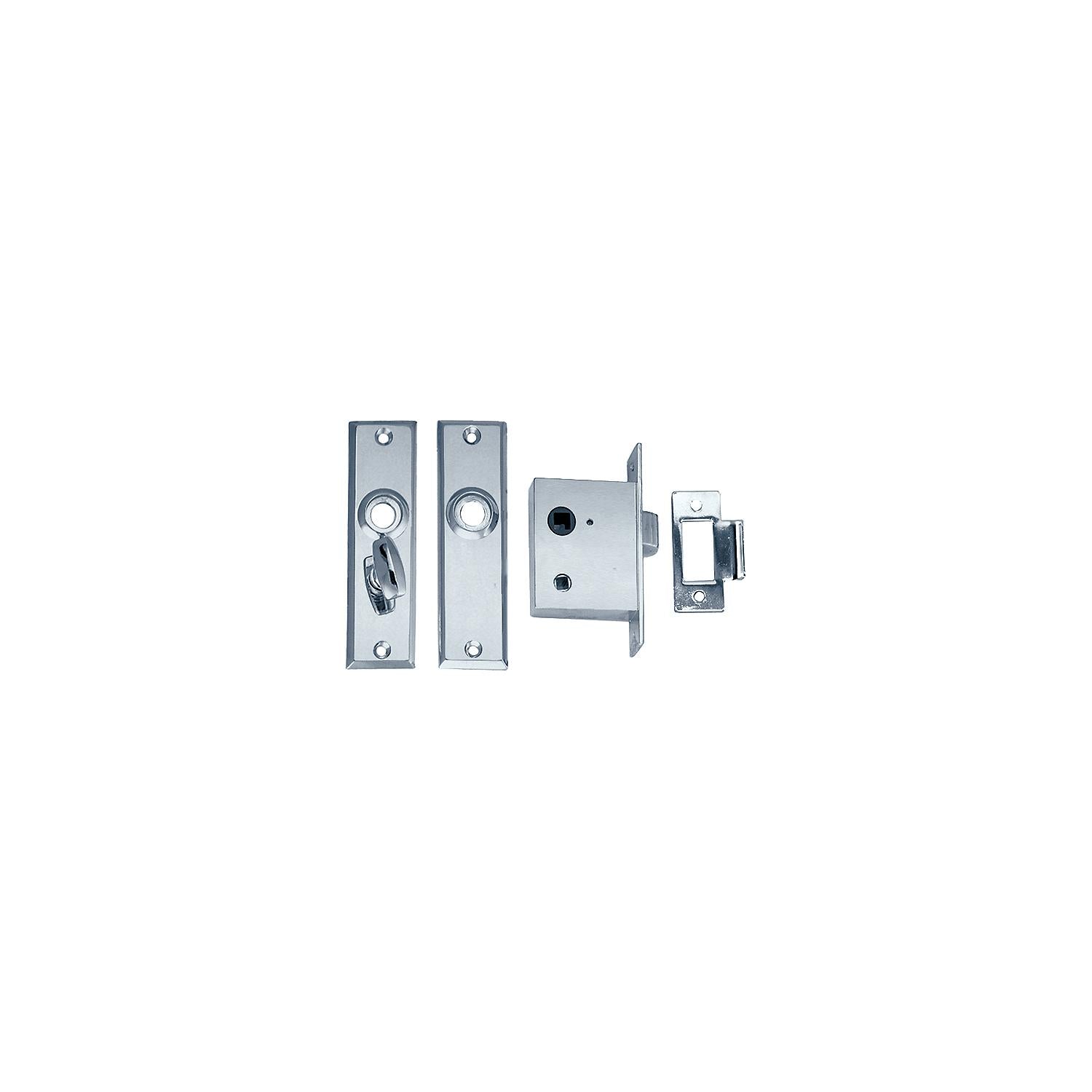 Mortise Latch Set 9-0960DP0CHR