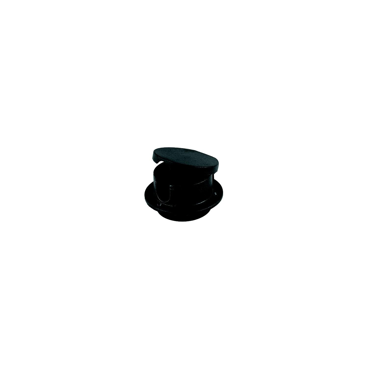 Rope Deck Pipe Plastic Black 9-1057DP0BLK