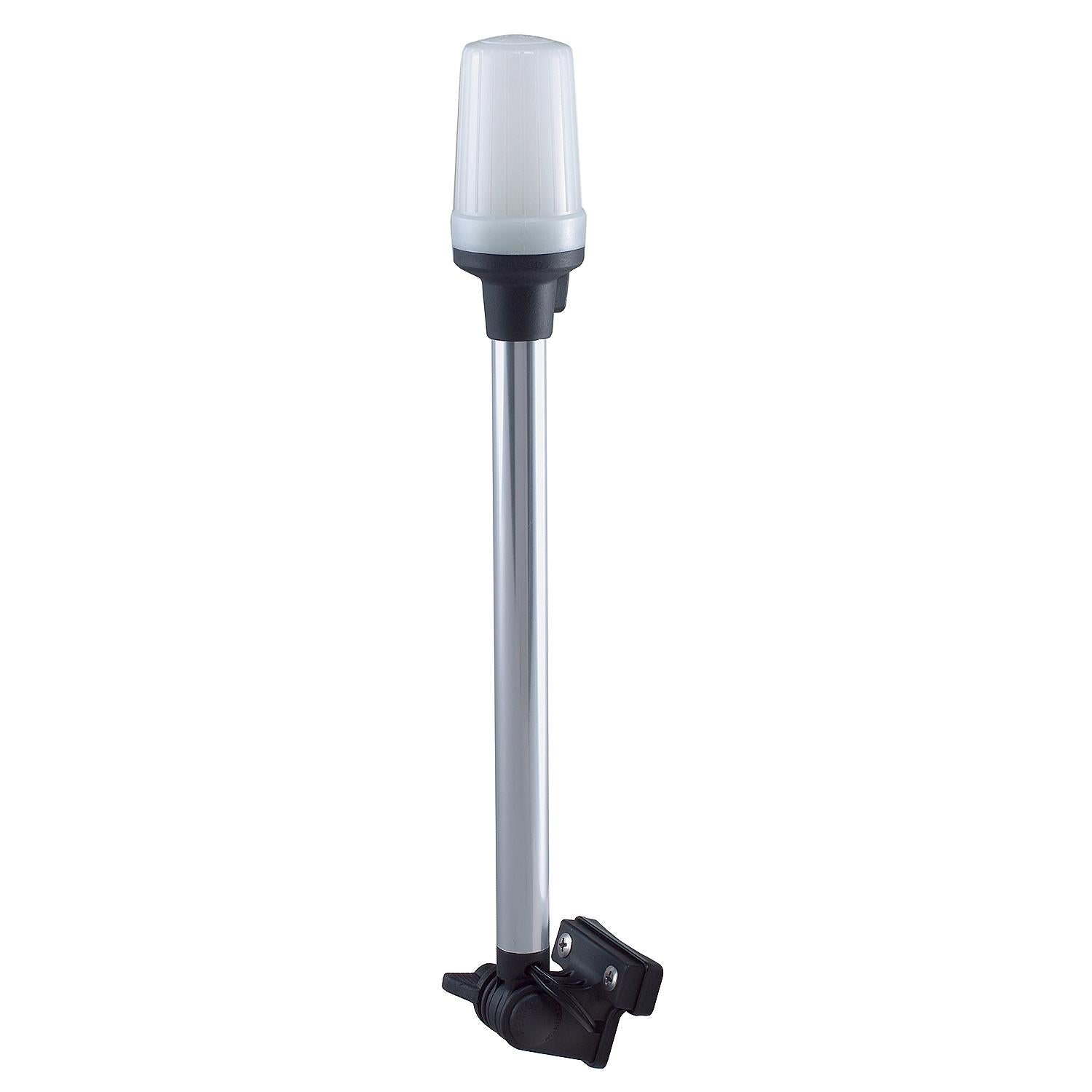 All-Rd Pole Light White Horz Mt 9-1134DP0CHR