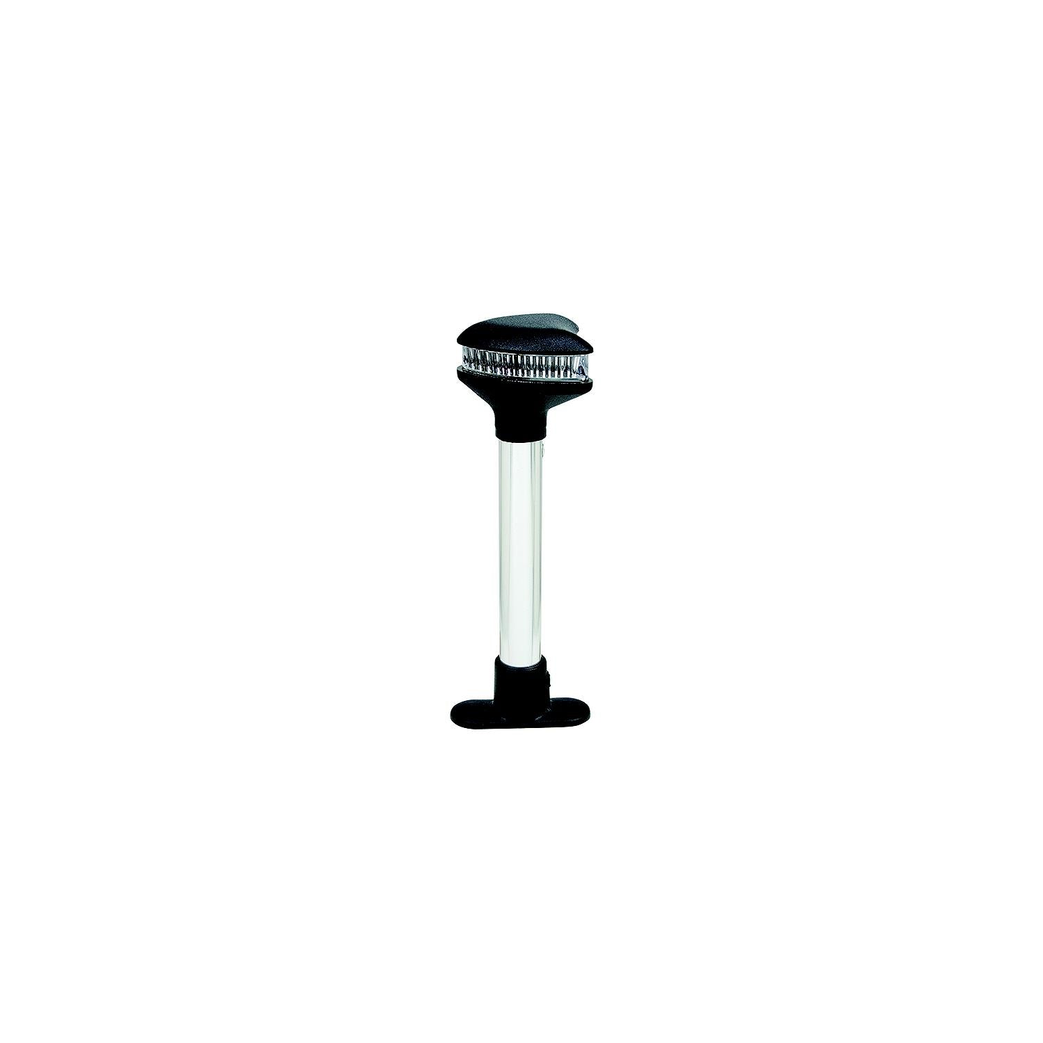 Perko Stealth LED Fixed Mount White All Around Light, 5-3/4" 9-1608DP0BLK