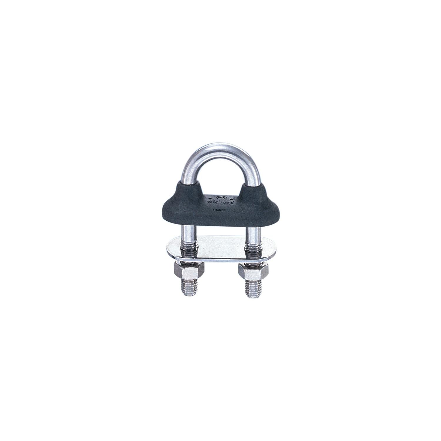 Wichard 65451 Watertight Stainless Steel U-Bolt, 4-5/16" w/ 1" Eye, Black 905-65451