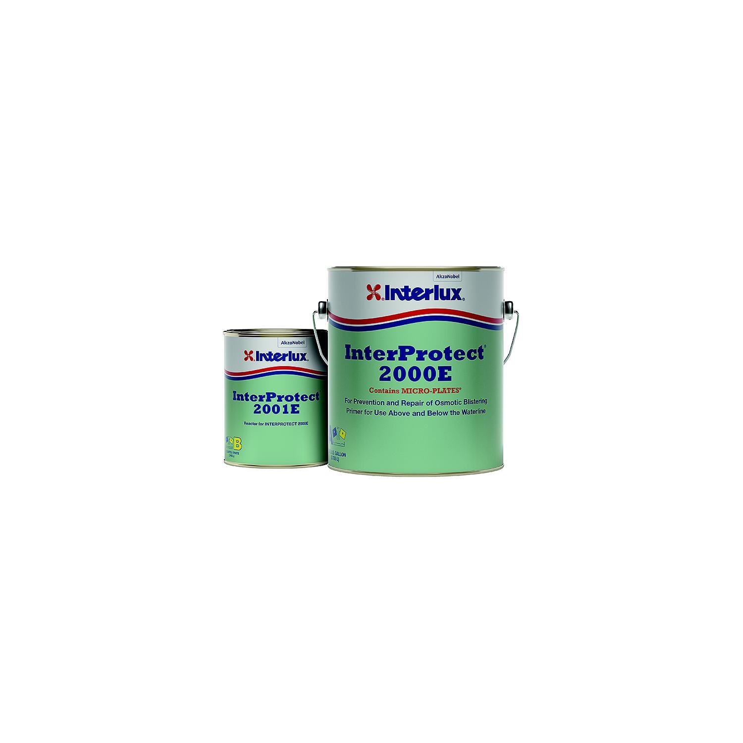 Interlux 2000EKIT1CA Interprotect Epoxy Primer, Gray, Gal., 2/case 94-2000EKIT1CA