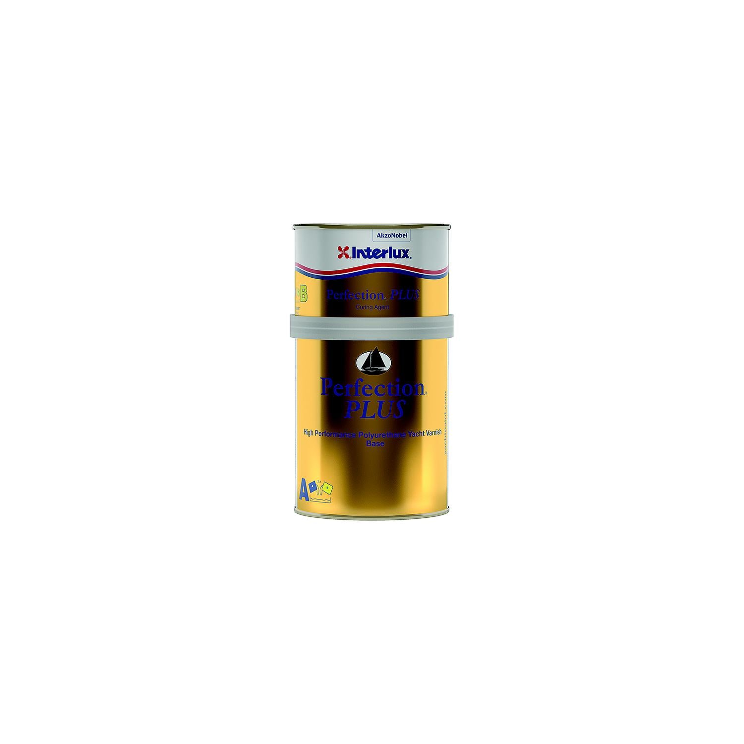 Interlux YVA950KITQTCA Perfection Plus Varnish, Qt., 6/case 94-YVA950KITQTCA