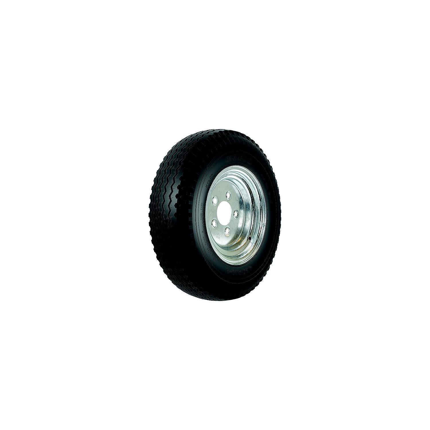 Loadstar Tires Loadstar Tires Loadstar Bias Tire and Wheel (Rim) Assembly 480/400-8 4 Hole