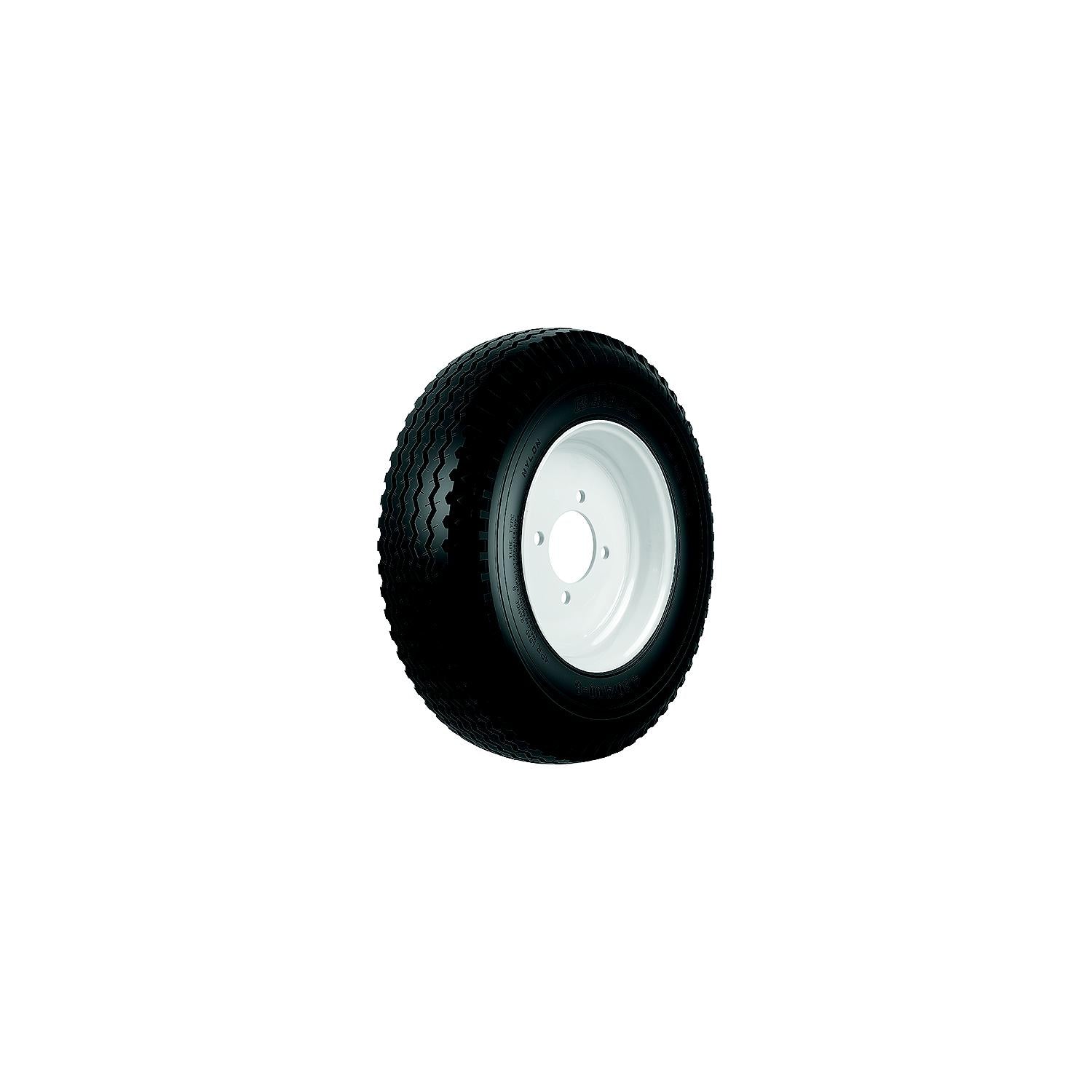 Loadstar Bias Tire and Wheel (Rim) Assembly 480/400-8 4 Hole 966-30000