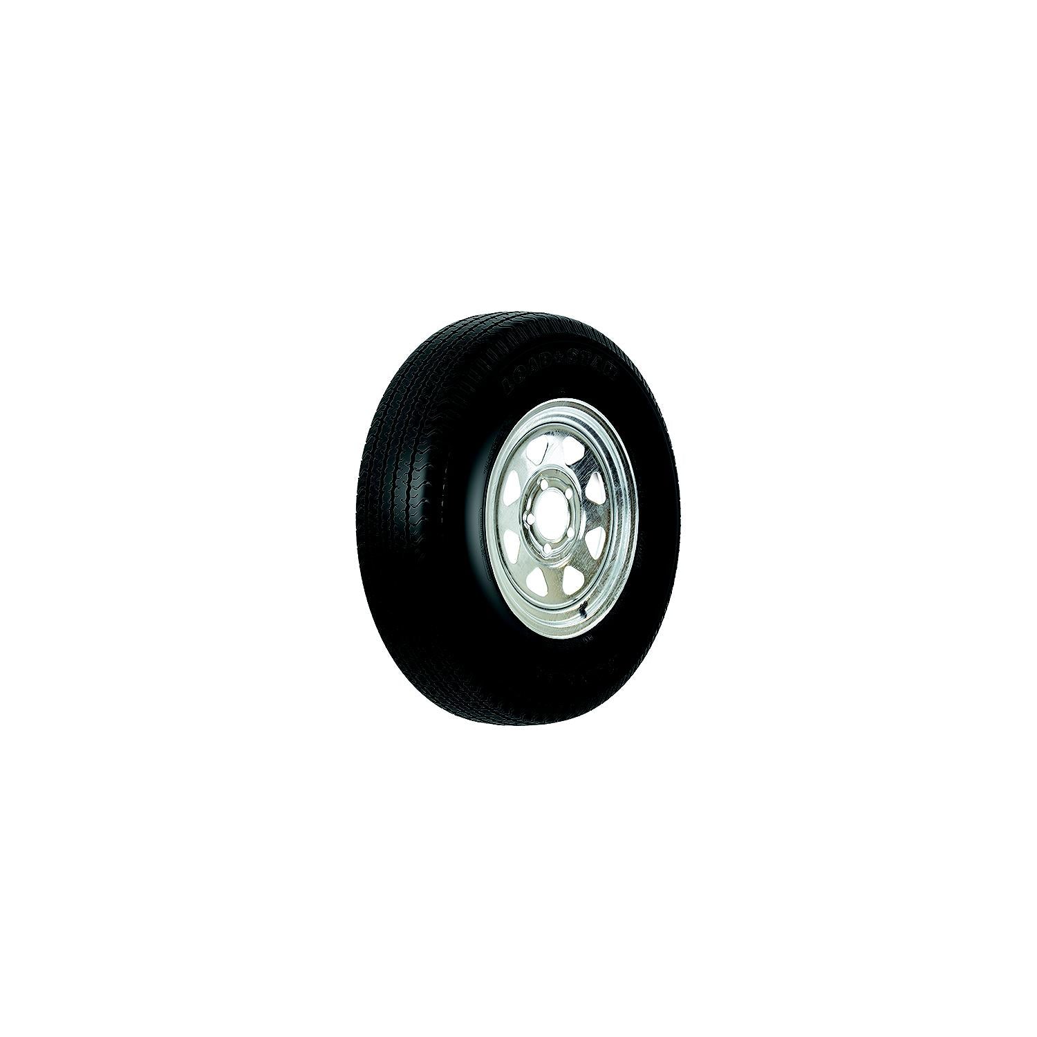 Loadstar Tires Loadstar ST Radial Tire and Wheel (Rim) Assembly ST205/75R-14 5 Hole C Ply 966-32156