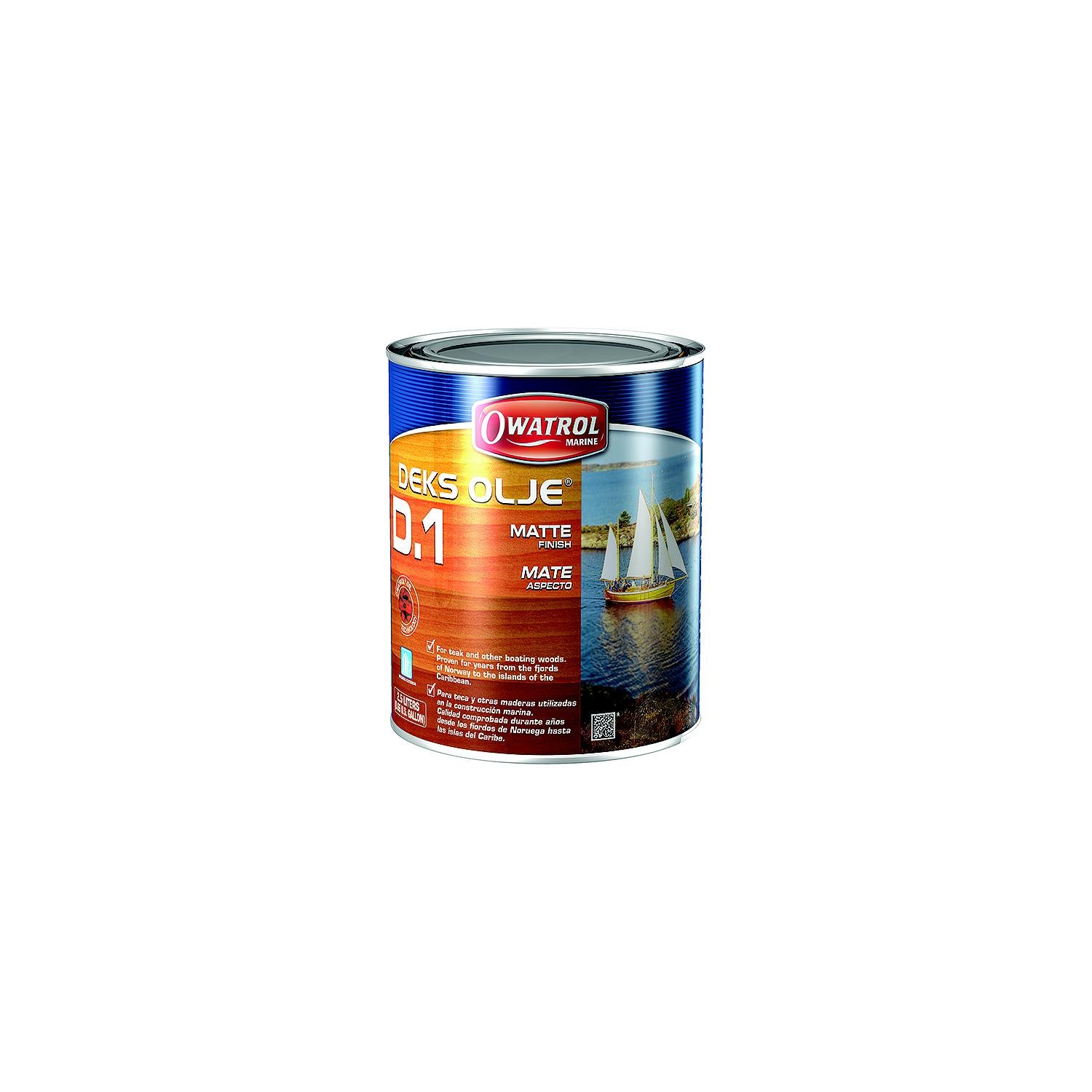 Owatrol Coatings Usa Owatrol Deks Olje, Matte Finish, Qt., 6/Case 942-DEK01010