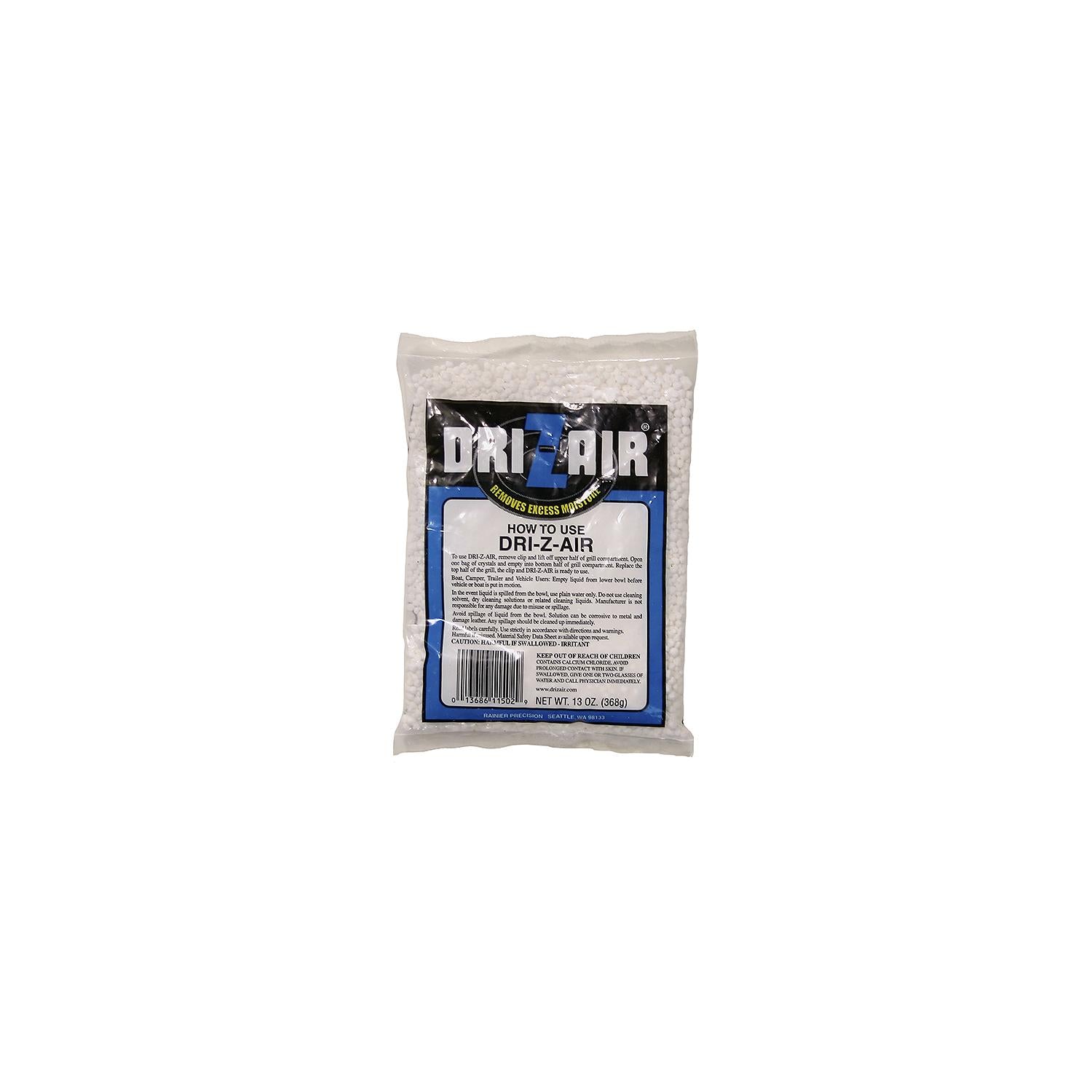 Rainier Precision Dri-Z-Air Dehumidifier Refill Crystals, 13 oz., 24/Case 949-DZCRY