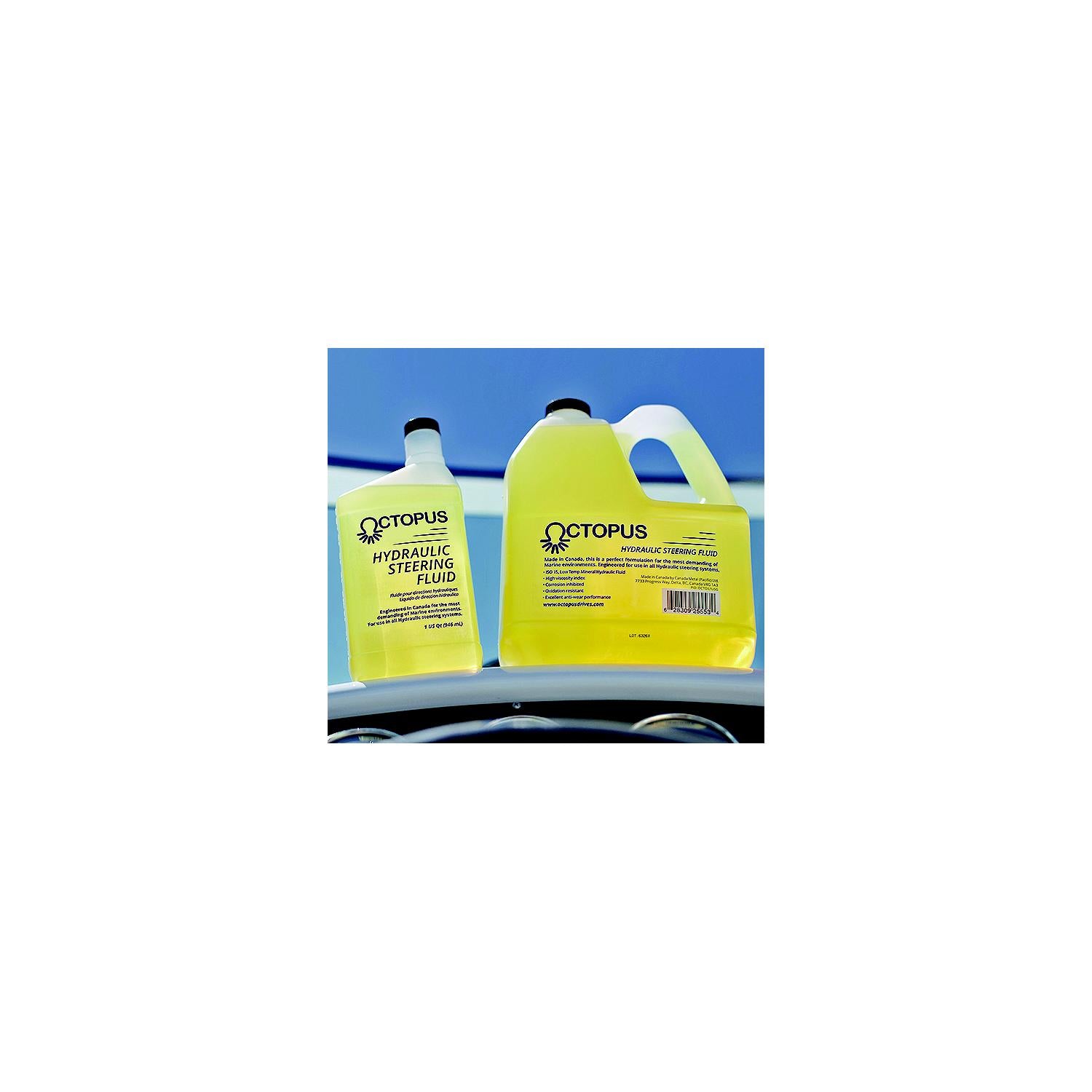Titan Chain Octopus Hydraulic Steering Fluid, Qt., 12/case 491-OCTOIL1USQ
