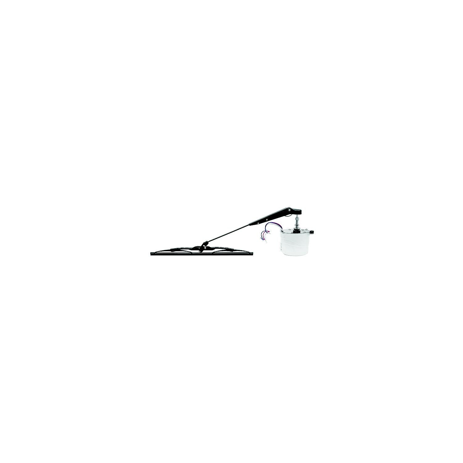 Ongaro Standard Waterproof Wiper Kit w/14" Blade, 12V, 3/8" x 2-1/2" Shaft 120-33003