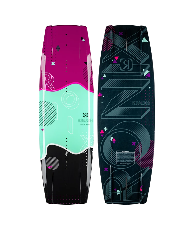 Ronix-Krush-Modello Core-Mint/Merlot-135 (womens board)